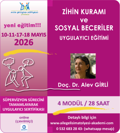 Zihin Kuramı ve Sosyal Beceriler Uygulayıcı Eğitimi (MAYIS 2026 EĞİTİMİ)